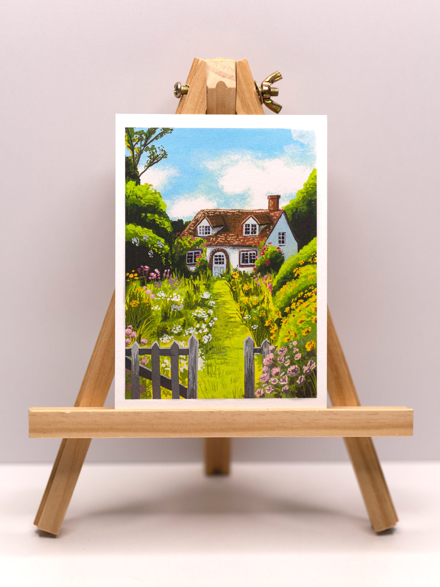 A6 "Summer Cottage" Fine Art Print