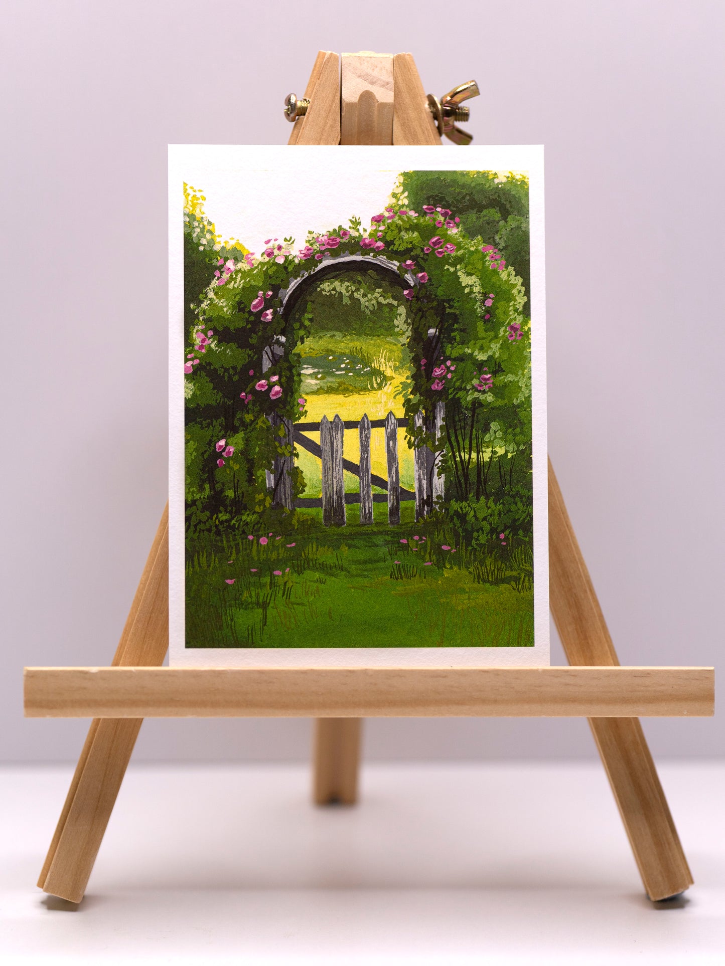 A6 "Garden Arch" Fine Art Print