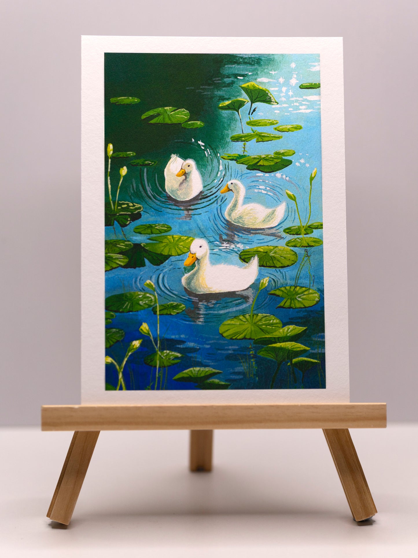 A5 "Duck Pond" Fine Art Print