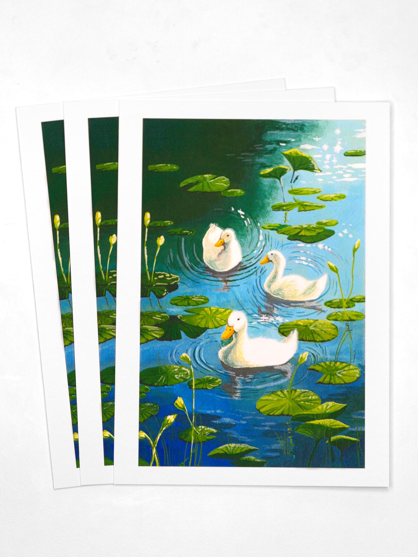 A5 "Duck Pond" Fine Art Print