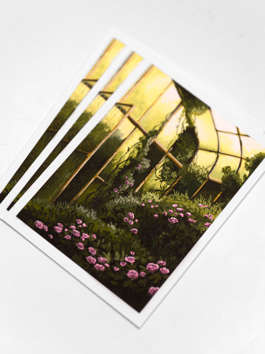 A6 "Overgrown" Fine Art Print