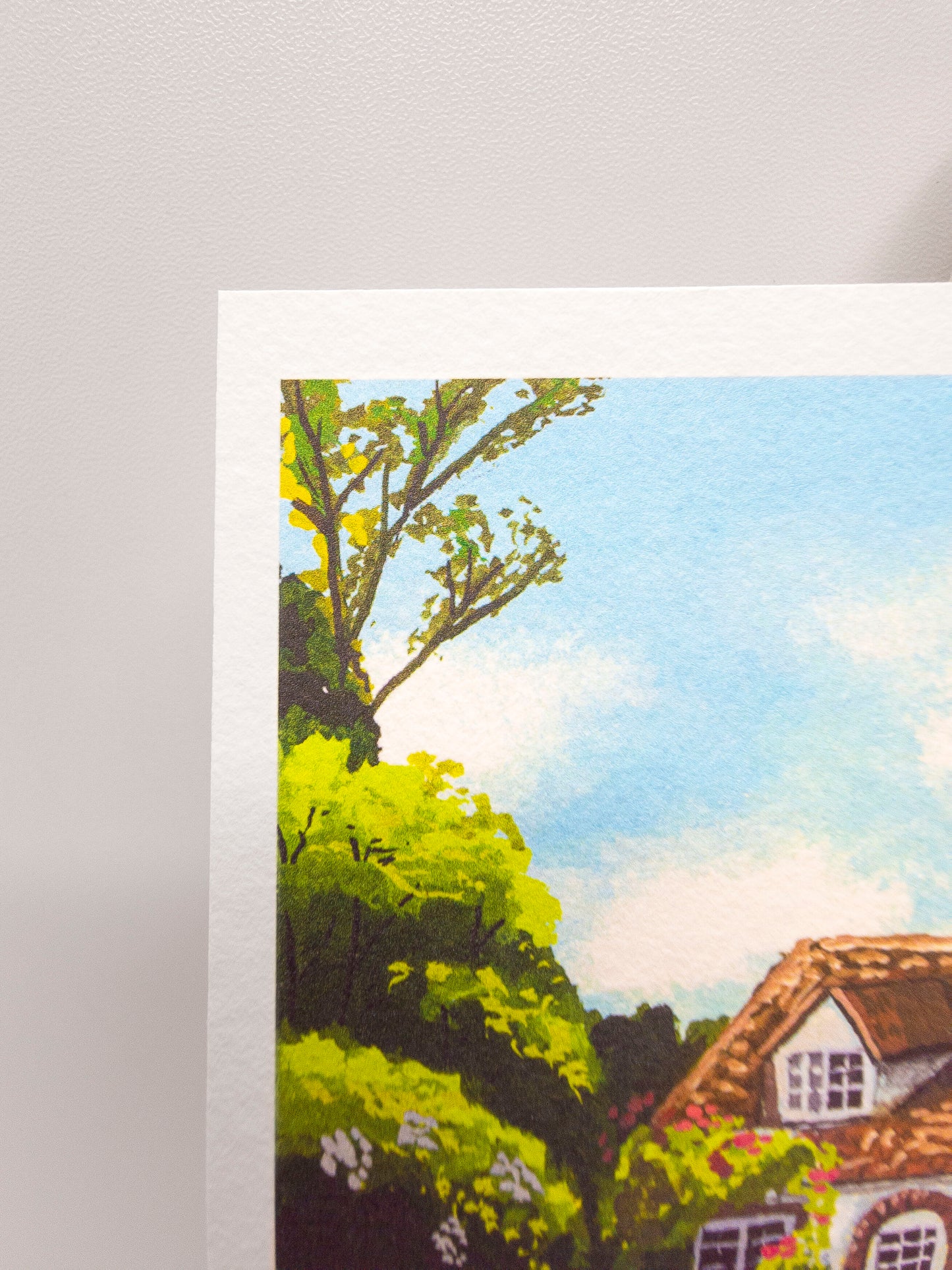 A6 "Summer Cottage" Fine Art Print